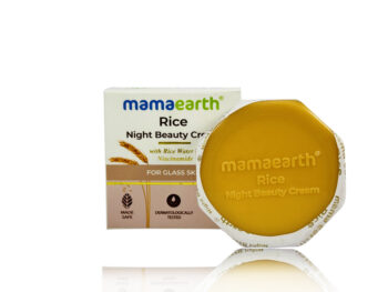 MamaEarth rice night beauty cream