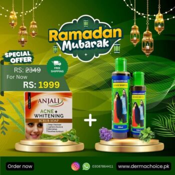 Ramadan Glow Deal – Acne-Free Skin & Nourished Hair!