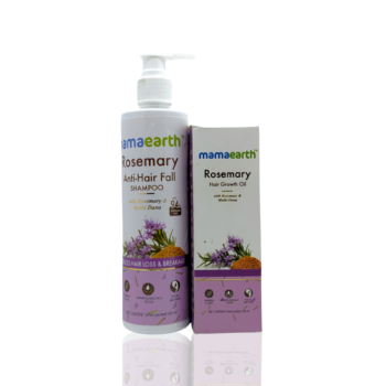 Mamaearth Anti Hairfall Shampoo & Hair Oil